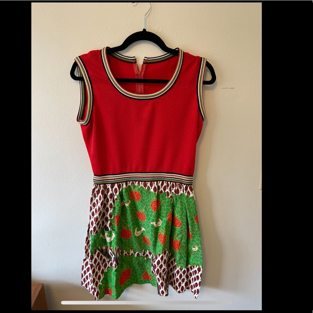 Vintage flea market mini dress
